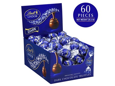 $14.99, Was $29.6098, 49% Off! Lindt LINDOR Dark Choc Truffles 60ct dealfomo