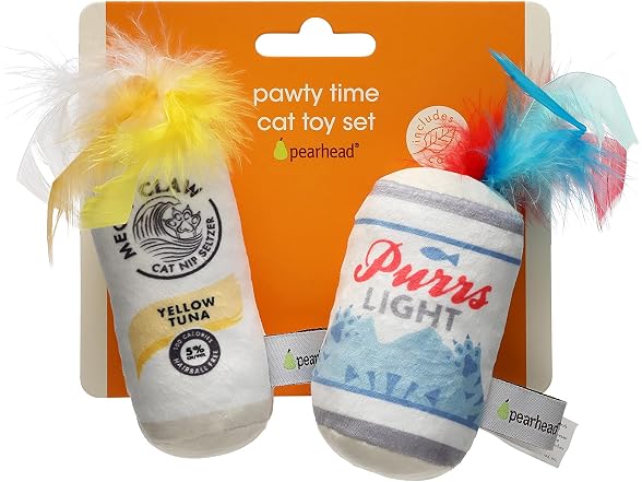 Pearhead Pet Pawty Time Cat Toy Set