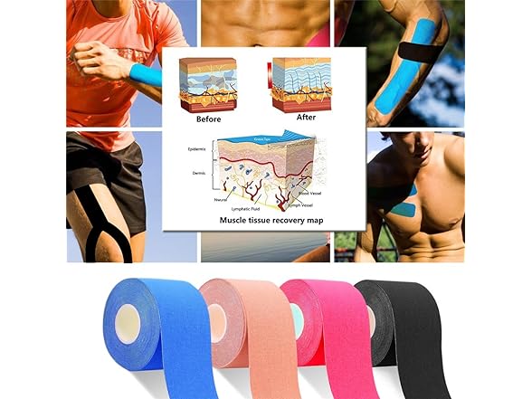 Sanfire Kinesiology Tape 2 Rolls