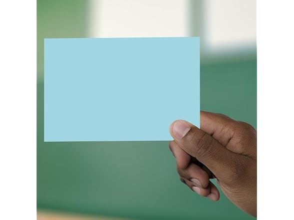 School Smart Index Cards Blue 100ct