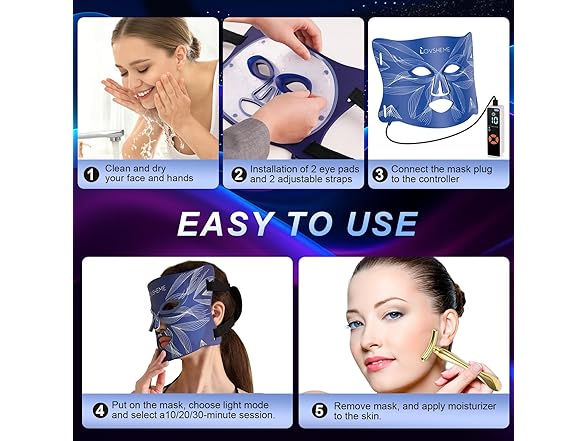 Lovsheme BC103825020087 LED FACE MASK