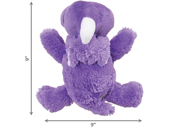 KONG Cozie Plush Dog Toy with Squeaker (Rosi