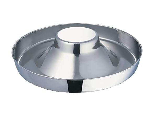 Indipets Heavy Duty Stainless Steel Puppy Saucer w