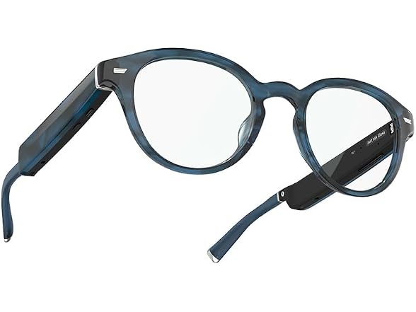 (NEW) Amazon Echo Frames Smart glasses - Round frames in Blue Tortoise