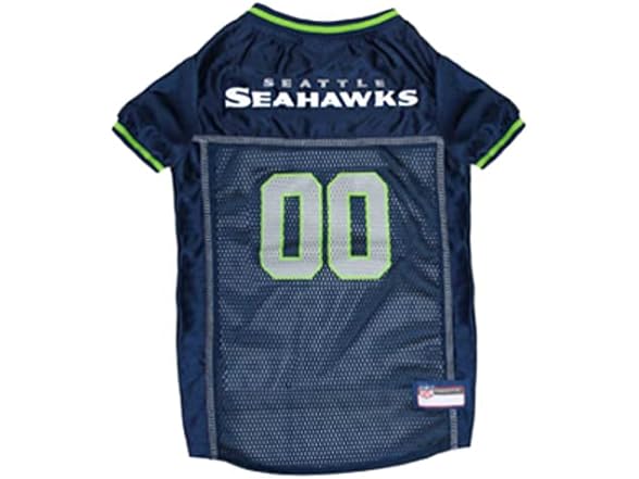 Seattle Seahawks Dog Costume Jersey (L)