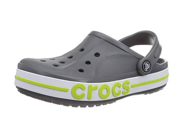 Crocs Bayaband Unisex Clog Slate Grey/Lime Punch
