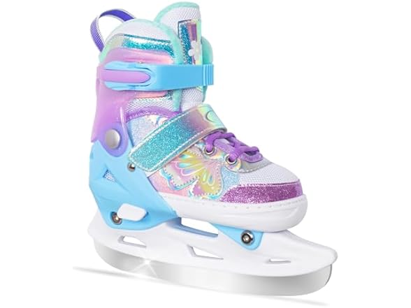 Butterfly Ice Skate For Kids Size Adjustable