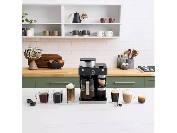 Ninja CFN601 Espresso & Coffee Barista System S&D