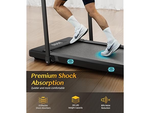 Bifanuo 2 in 1 Folding Treadmill