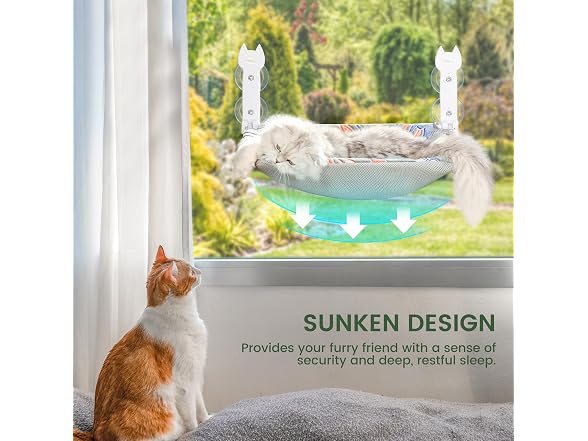 2-Pack Large Cat Window Perch