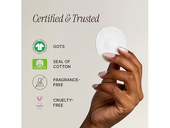SoulSation Organic Cotton Rounds 100ct