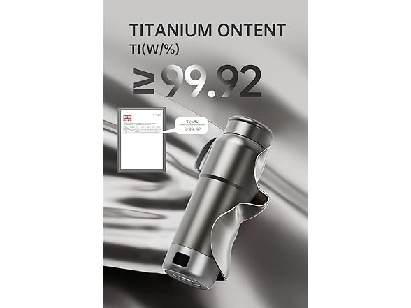 Pure Titanium Travel Kettle