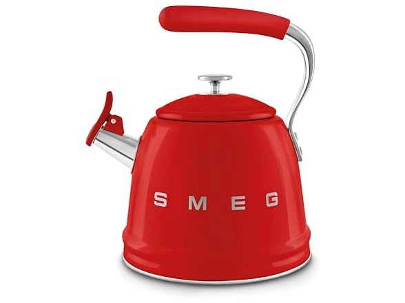 SMEG Retro Stovetop Whistling Kettle