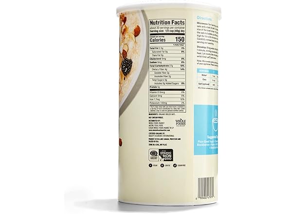 365 by Whole Foods Market, Organic Quick Oats