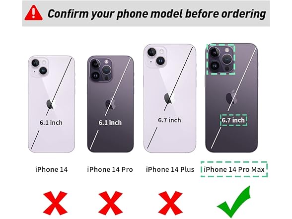 LAMEEKU for iPhone 14 Pro Max Case