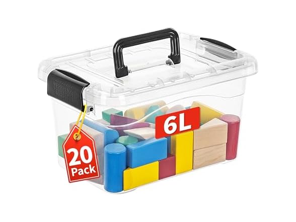 Cetomo 6Lx20 Pack Storage Boxes