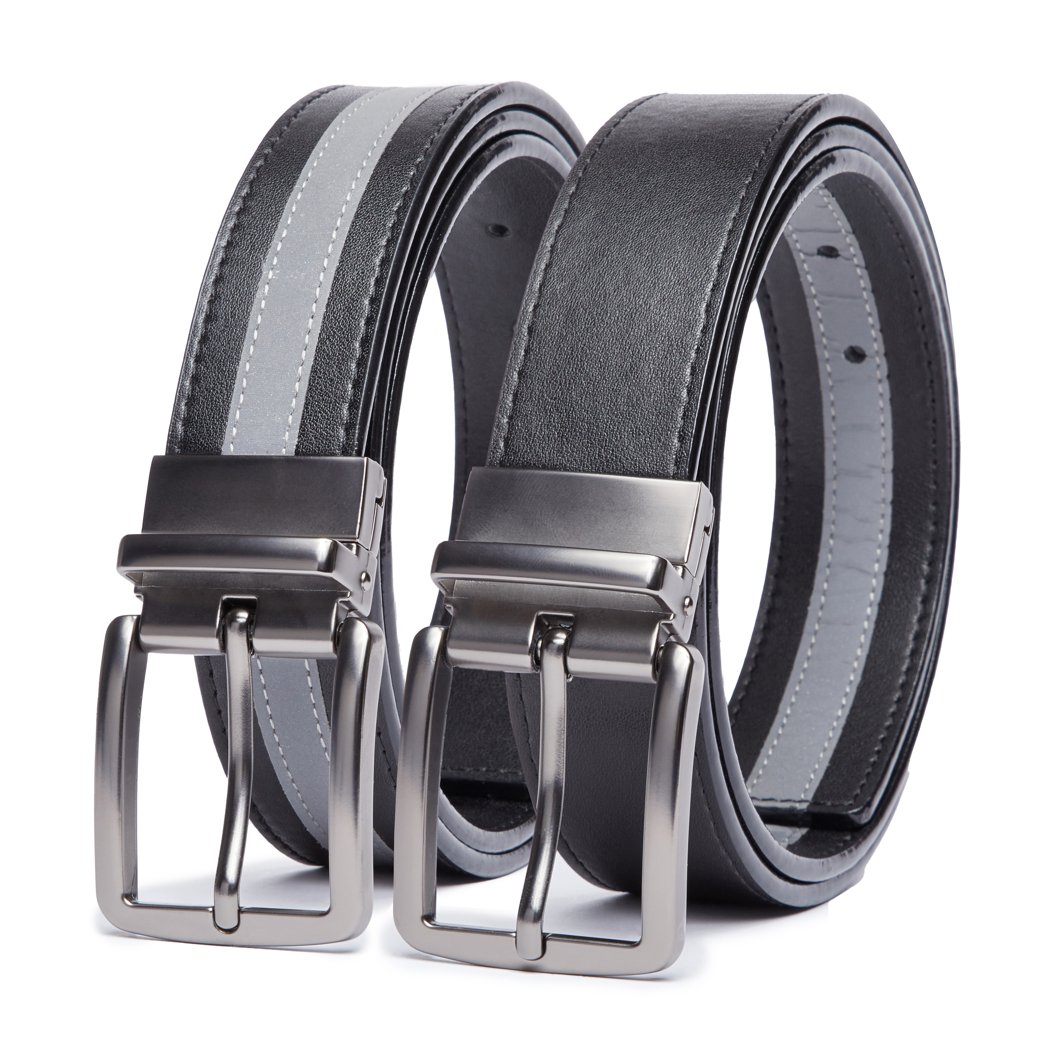 Mens 2in1 Reflective/Black Utility Belt - Gallery 18