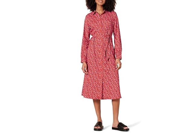 Tomato Red Ditsy Floral