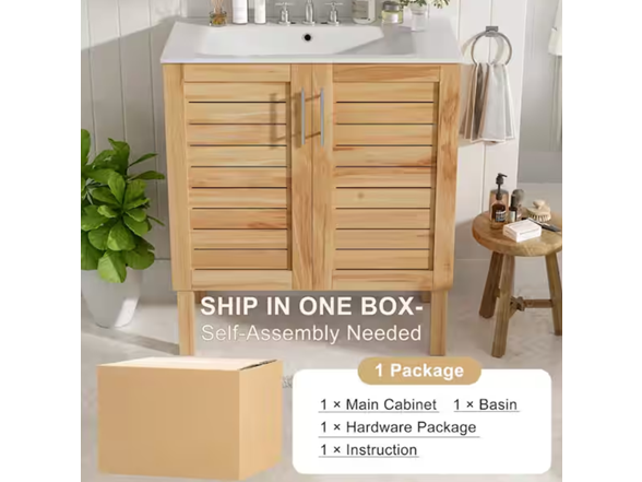 Christopher Knight Home Sutton 30" Bath Vanity