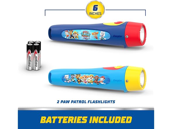 Energizer PAW Patrol Flashlight 2PK