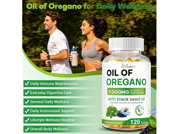 Oil Of Oregano & Black Seed Oil
