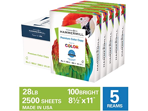 Hammermill Printer Paper, Premium Color…