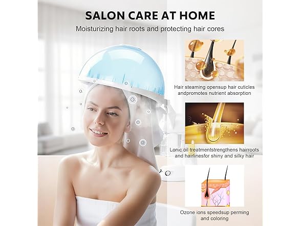 2 in 1 Hair Steamer & Facial Steamer