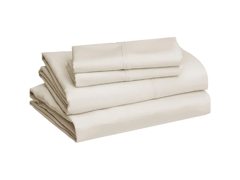 MILANO 4-Piece Set: 100% Egyptian Cotton 1000 Thread Count Deep Pocket Luxury Sheets