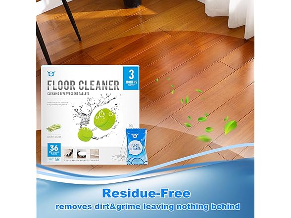 YGY Floor Cleaning Tablets Lemongrass