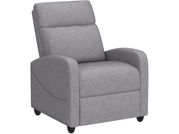 SMUG Fabric Home Theater Seating with Lumbar Support