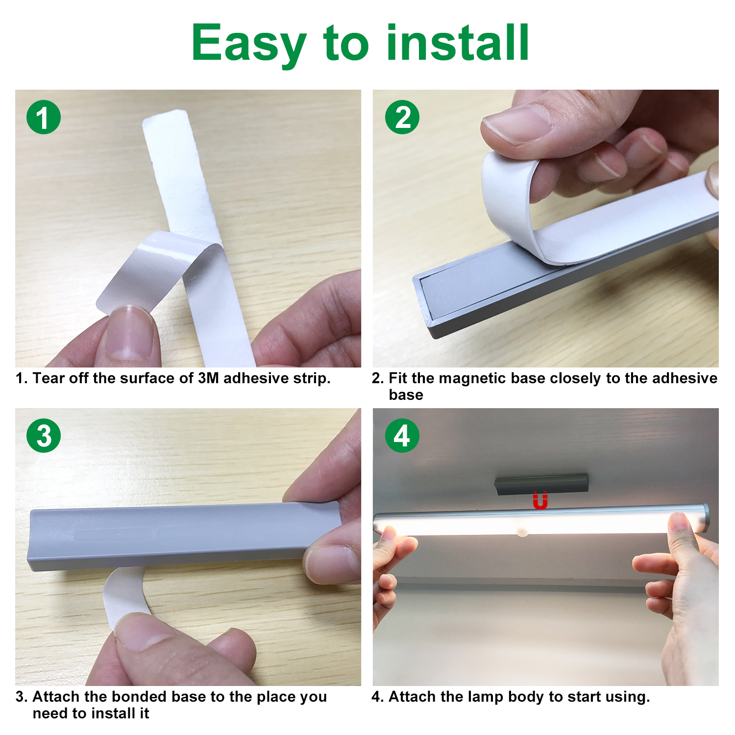 4-Pack Motion Closet Light - Gallery 37