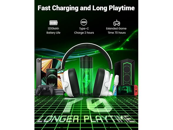 Krysenix Wireless Gaming Headset