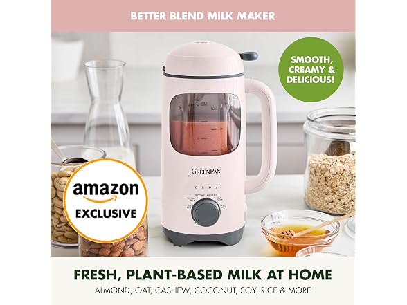GreenPan 30oz Nut Milk Maker Machine