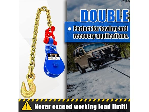 2 Ton Snatch Block Kit