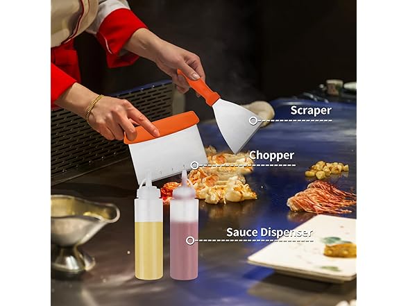 Griddle Accessories Kit, 26PCS