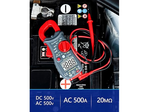 CAXIELLY Digital Clamp Meter Multimeter