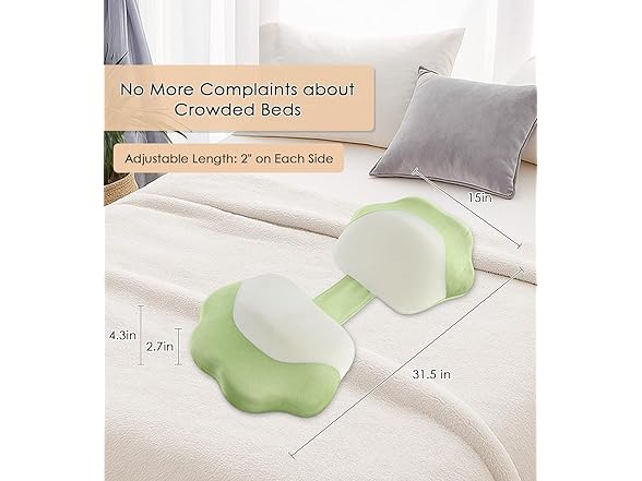 DONAMA Memory Foam Pregnancy Pillow