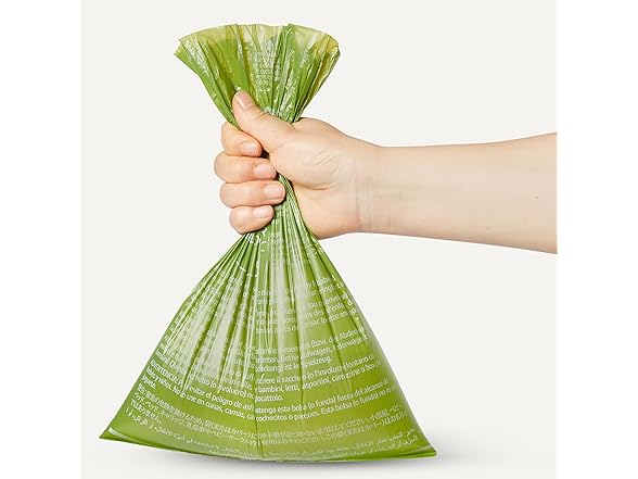 Amazon Basics Waste Bag,70% Recycled 900 Pack