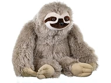 $24.99, Was $82.99, 69% Off! Wild Republic Jumbo Sloth Plush dealfomo