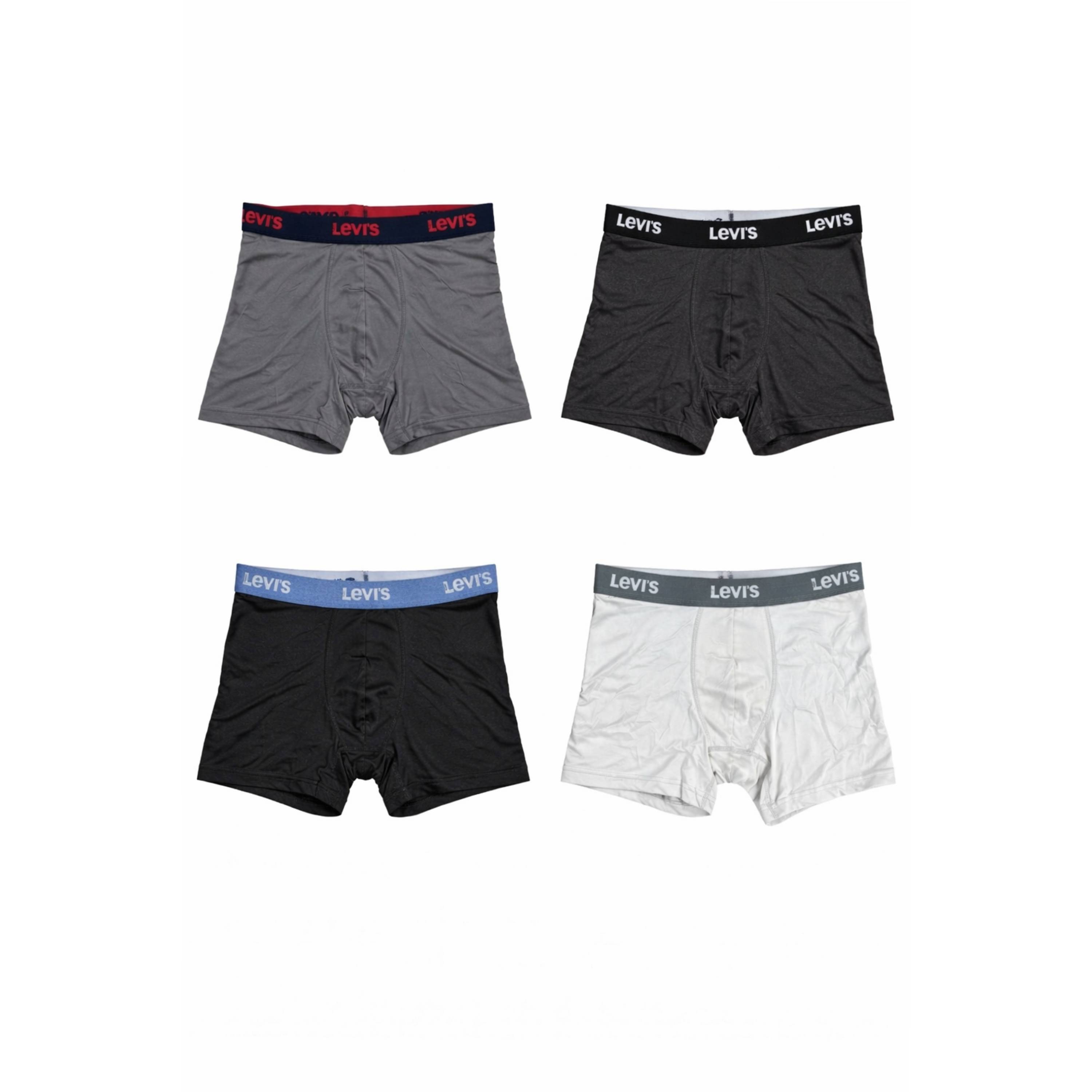 Levi's Men's Microfiber Boxer Briefs (4Pk) - Gallery 9