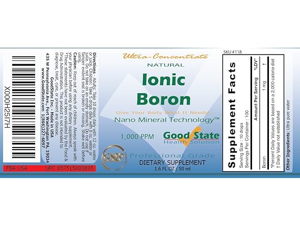 Liquid Ionic Boron Ultra Concentrate