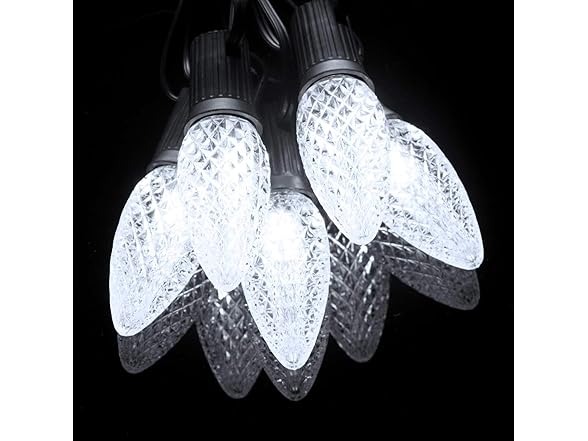 Brightown 100 Pack C9 LED Replacement Christmas Light Bulbs
