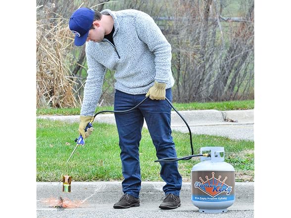 Flame King Propane Torch Kit Heavy Duty
