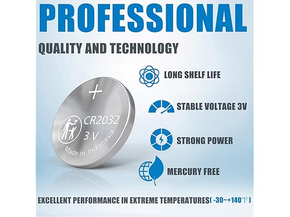 Pinochi Key Fob Battery Replacement for Honda