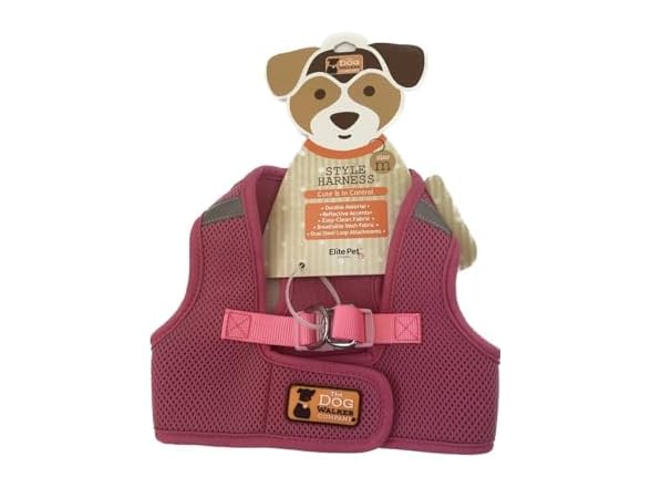 Dog Walker Company The Reflector Accent Harness, Small