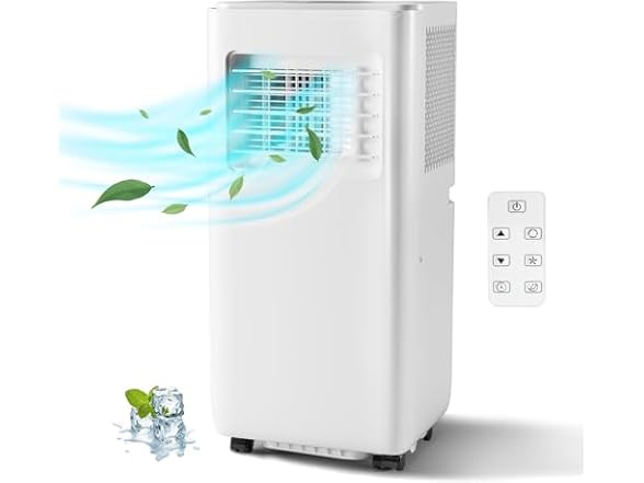 Vossfamul 8,000 BTU Portable Air Conditioner