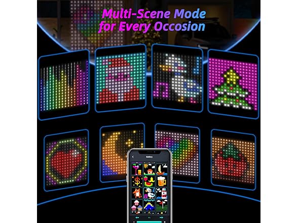 VOXPOA Smart LED Curtain Lights