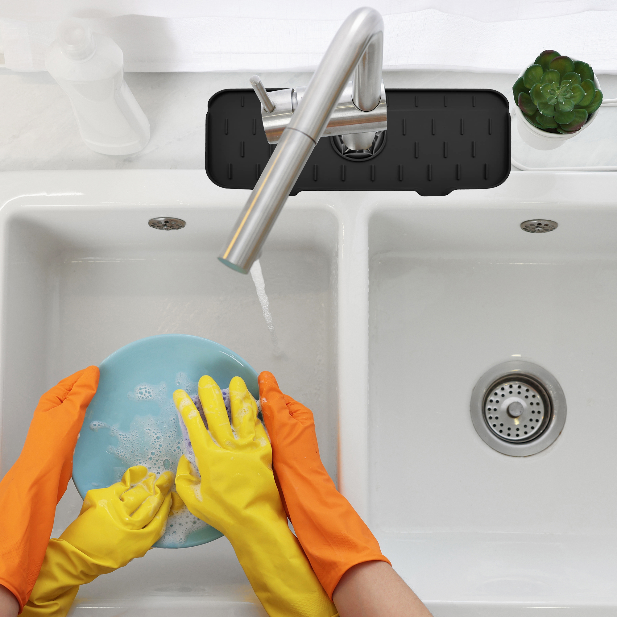 Kitchen Sink Faucet Splash Guard - Gallery 11
