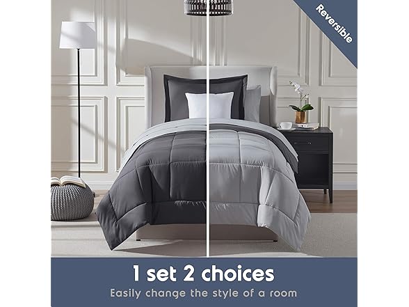 Nestl 7 Piece Twin XL Comforter Set