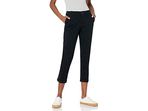 Amazon Essentials Women (12) Cropped Mid-rise Pant